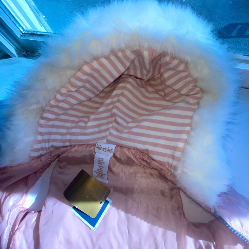 Toddler girl hoodie jacket vest - Picture 4 of 5